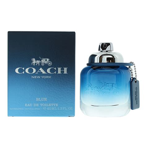 coach blue eau de toilette.